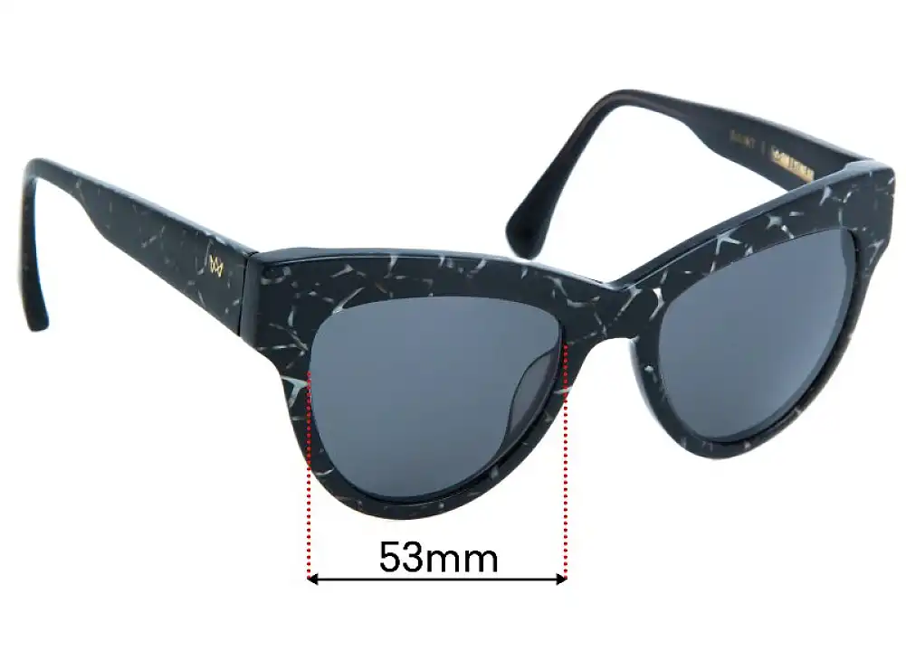 Sunglass Fix Ersatzgläser für AM Eyewear St Tropez - 52mm Wide Sunglass Fix Ersatzgläser für AM Eyewear St Tropez - 52mm Wide