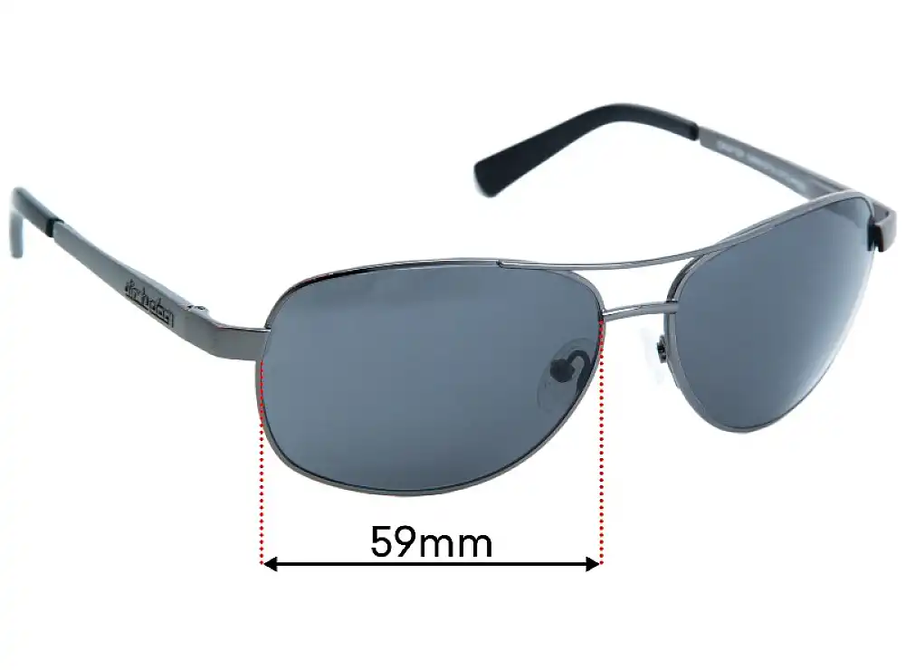 Sunglass Fix Ersatzgläser für Dirty Dog Crofter - 59mm Wide Sunglass Fix Ersatzgläser für Dirty Dog Crofter - 59mm Wide
