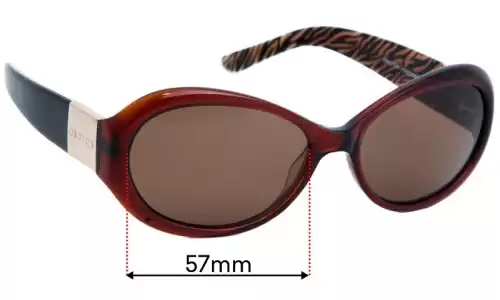 Sunglass Fix Ersatzgläser für Oroton Afrique - 57mm Wide Sunglass Fix Ersatzgläser für Oroton Afrique - 57mm Wide