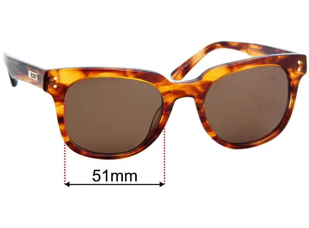 Sunglass Fix Ersatzgläser für Roxy Sun Rx 21 - 51mm Wide Sunglass Fix Ersatzgläser für Roxy Sun Rx 21 - 51mm Wide