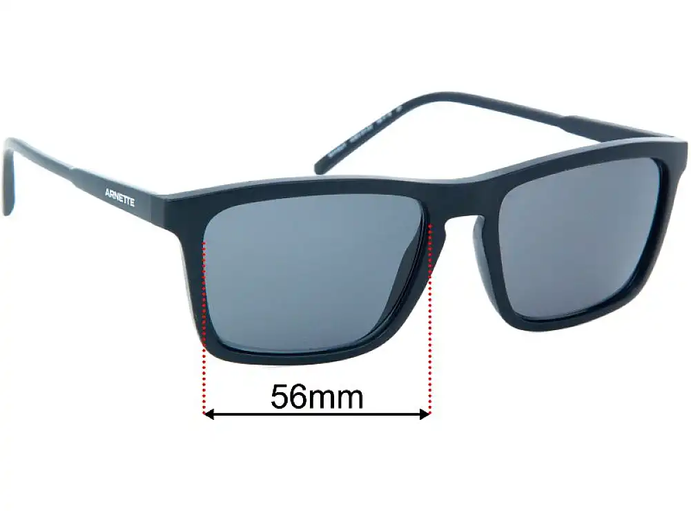 Sunglass Fix Ersatzgläser für Arnette AN4283 Shyguy - 56mm Wide Sunglass Fix Ersatzgläser für Arnette AN4283 Shyguy - 56mm Wide