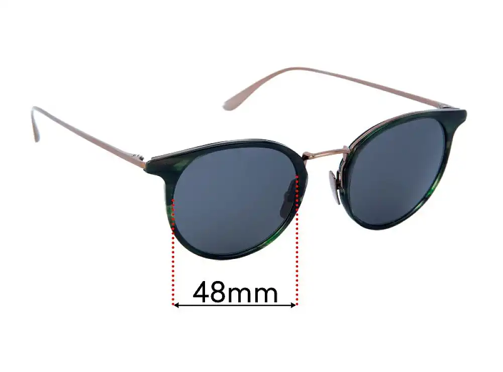 Sunglass Fix Ersatzgläser für Bailey Nelson Malto - 48mm Wide Sunglass Fix Ersatzgläser für Bailey Nelson Malto - 48mm Wide