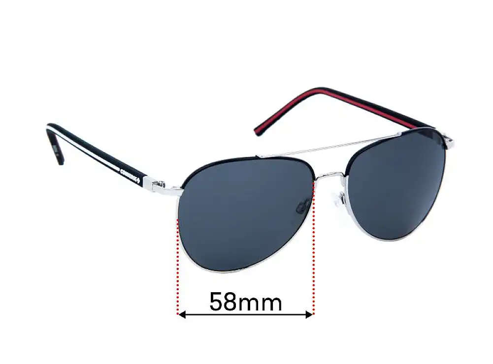 Sunglass Fix Ersatzgläser für Converse Sun Rx 15 - 58mm Wide Sunglass Fix Ersatzgläser für Converse Sun Rx 15 - 58mm Wide