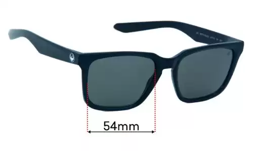 Sunglass Fix Ersatzgläser für Dragon Baile - 54mm Wide Dragon Baile Ersatzlinsen 54mm wide