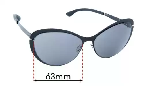 Sunglass Fix Ersatzgläser für IC! Berlin Mauerpark - 63mm Wide Sunglass Fix Ersatzgläser für IC! Berlin Mauerpark - 63mm Wide