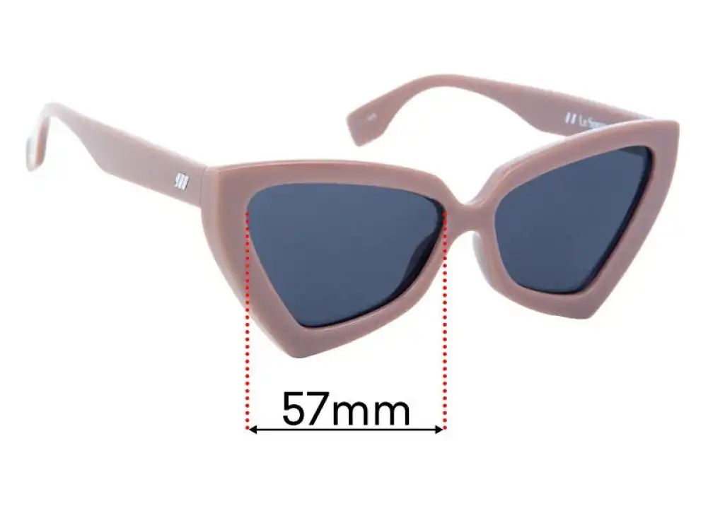 Sunglass Fix Ersatzgläser für Le Specs Rinky Dink - 57mm Wide Sunglass Fix Ersatzgläser für Le Specs Rinky Dink - 57mm Wide