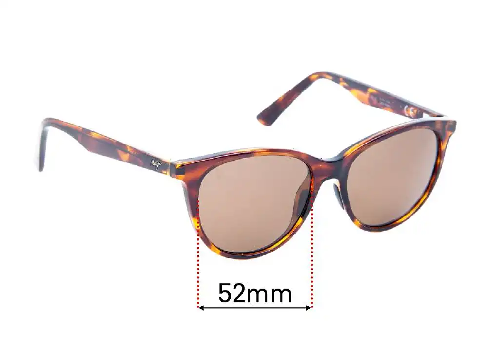 Sunglass Fix Ersatzgläser für Maui Jim MJ782 Cathedrals - 52mm Wide Sunglass Fix Ersatzgläser für Maui Jim MJ782 Cathedrals - 52mm Wide