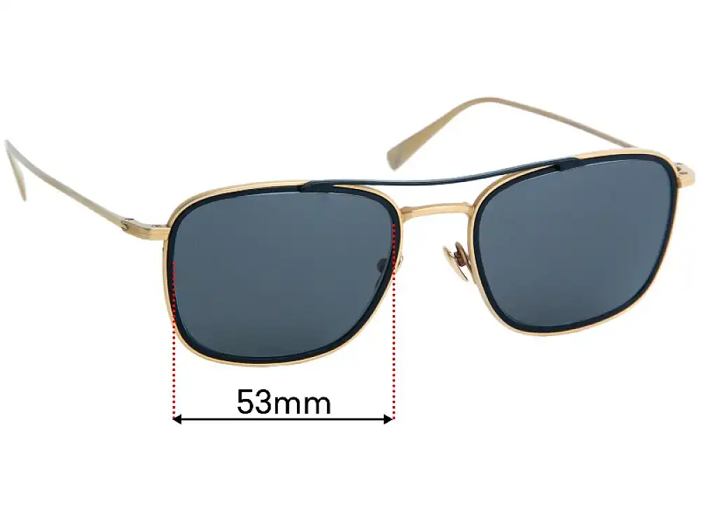 Sunglass Fix Ersatzgläser für Maui Jim MJ555 Following Seas - 53mm Wide Sunglass Fix Ersatzgläser für Maui Jim MJ555 Following Seas - 53mm Wide