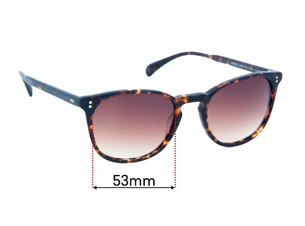 Sunglass Fix Ersatzgläser für Oliver Peoples OV5298SU Finley - 53mm Wide Sunglass Fix Ersatzgläser für Oliver Peoples OV5298SU Finley - 53mm Wide