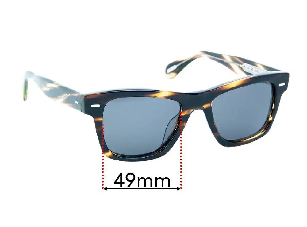 Sunglass Fix Ersatzgläser für Oliver Peoples OV5393SU - 49mm Wide Sunglass Fix Ersatzgläser für Oliver Peoples OV5393SU - 49mm Wide