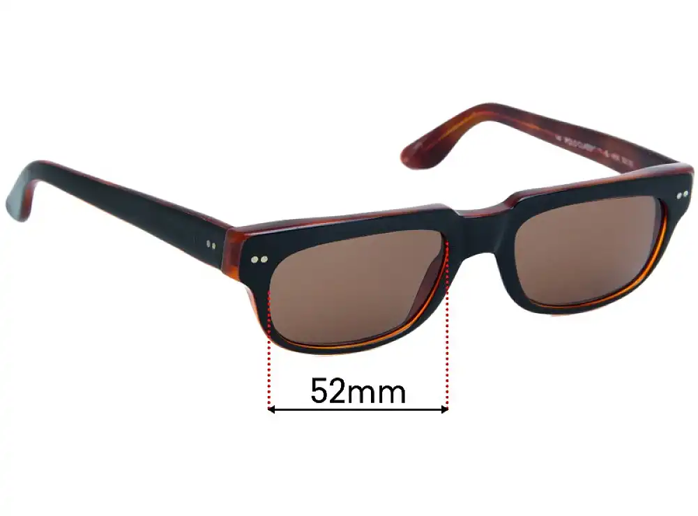 Sunglass Fix Ersatzgläser für Polo Polo Unknown - 52mm Wide Sunglass Fix Ersatzgläser für Polo Polo Unknown - 52mm Wide
