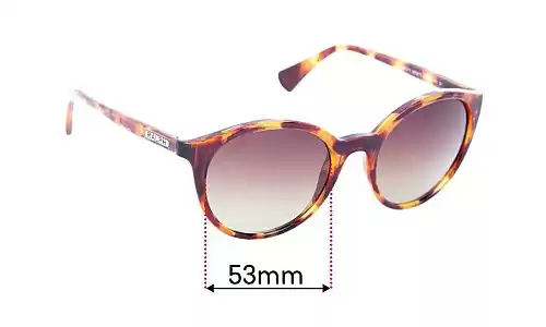 Sunglass Fix Ersatzgläser für Polo RA 5273 - 53mm Wide Polo RA 5273 Ersatzlinsen 53mm wide