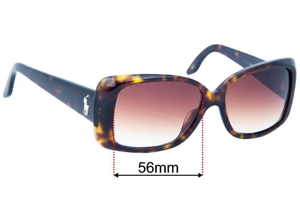 Sunglass Fix Ersatzgläser für Polo RL 8073 - 56mm Wide Sunglass Fix Ersatzgläser für Polo RL 8073 - 56mm Wide