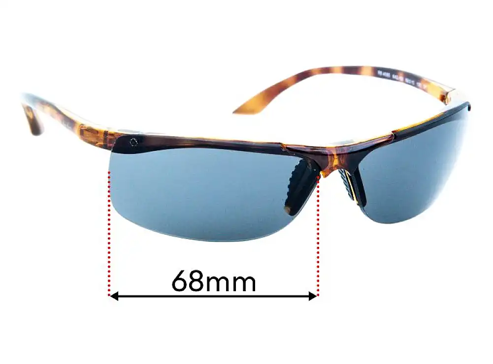 Sunglass Fix Ersatzgläser für Ray-Ban RB4085 - 68mm Wide Sunglass Fix Ersatzgläser für Ray-Ban RB4085 - 68mm Wide