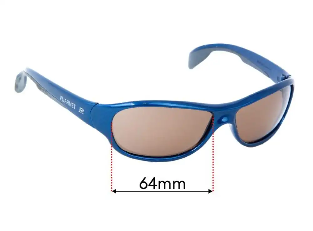 Sunglass Fix Ersatzgläser für Vuarnet Ref 117 - 64mm Wide Sunglass Fix Ersatzgläser für Vuarnet Ref 117 - 64mm Wide