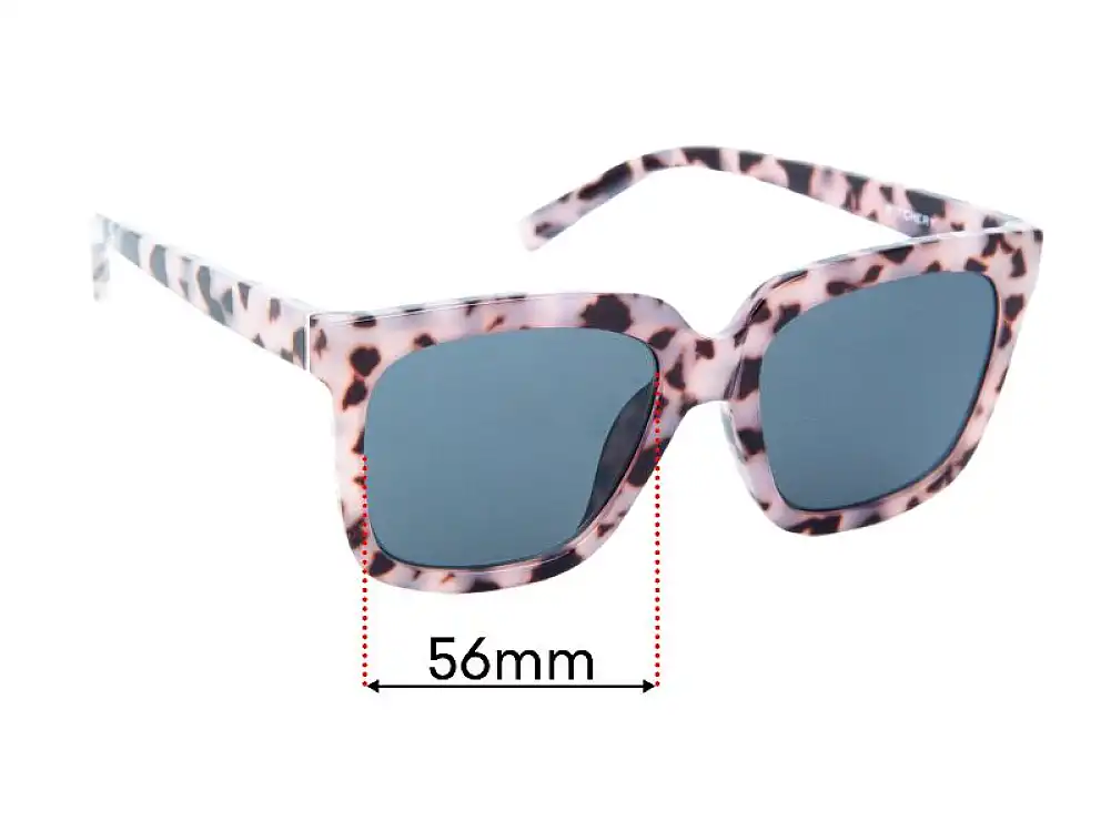 Sunglass Fix Ersatzgläser für Witchery Nina - 56mm Wide Sunglass Fix Ersatzgläser für Witchery Nina - 56mm Wide