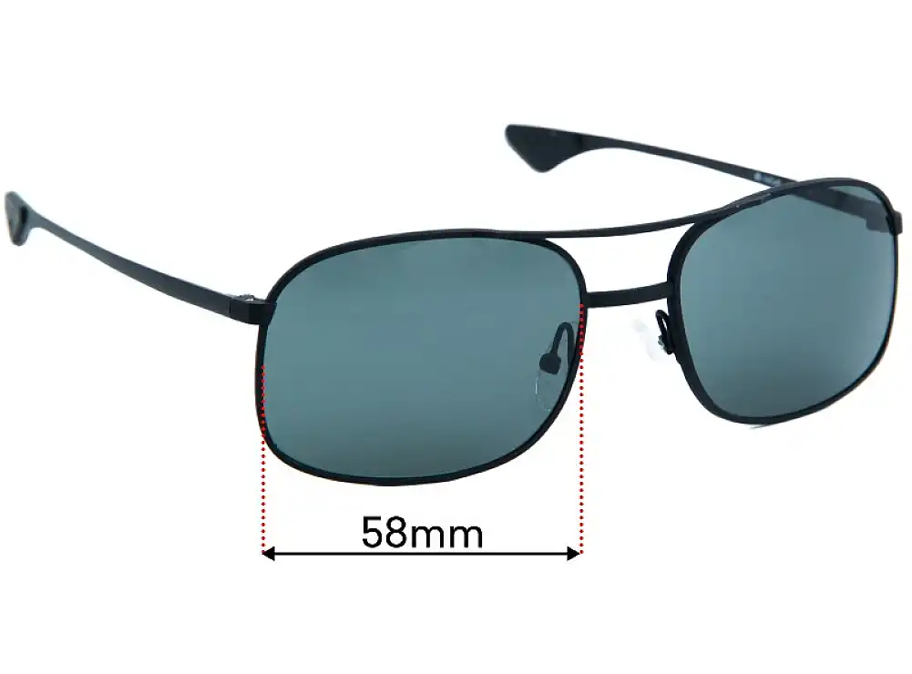 Sunglass Fix Ersatzgläser für Artcraft USA DR - 58mm Wide Sunglass Fix Ersatzgläser für Artcraft USA DR - 58mm Wide