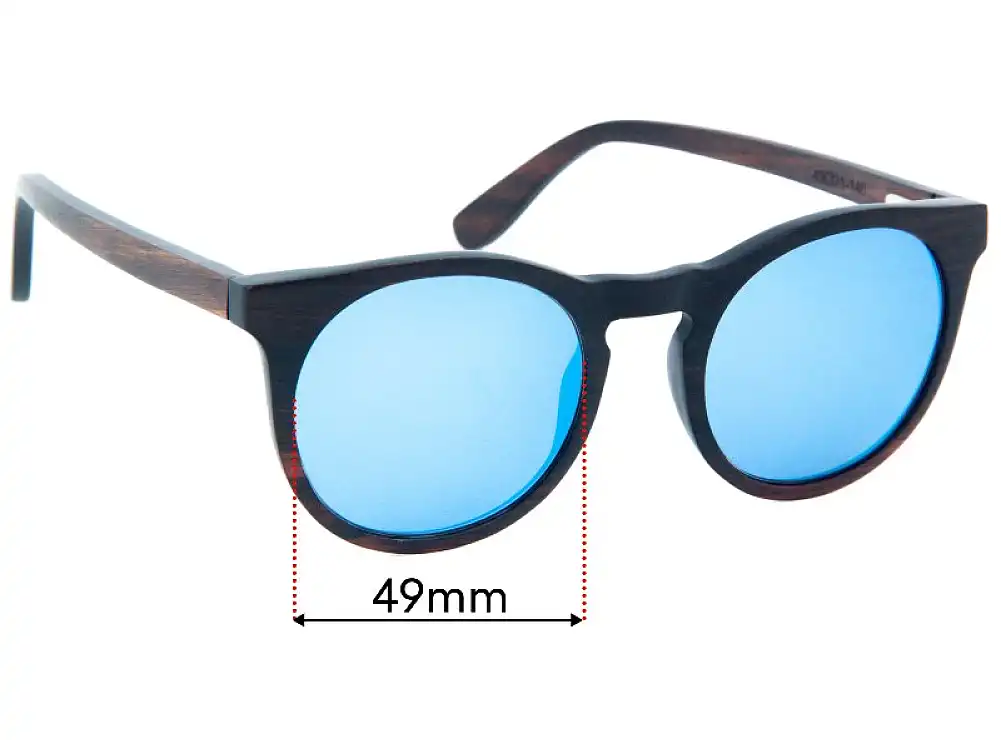Sunglass Fix Ersatzgläser für Grown Lucy - 49mm Wide Sunglass Fix Ersatzgläser für Grown Lucy - 49mm Wide