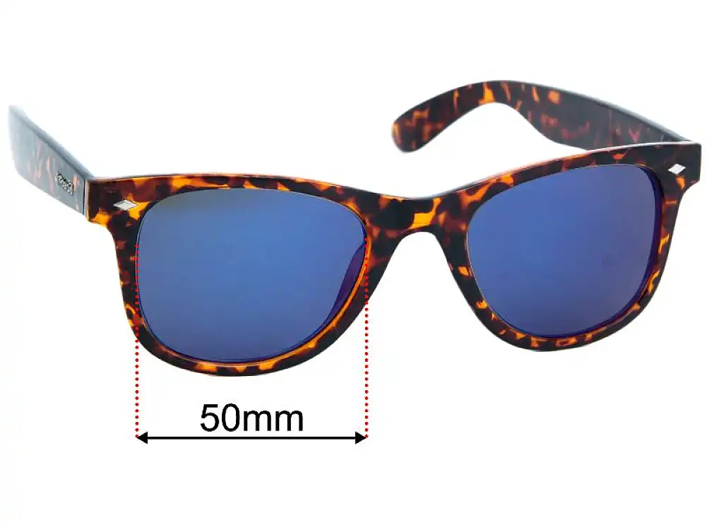 Sunglass Fix Ersatzgläser für Polaroid Wayfarer - 50mm Wide Sunglass Fix Ersatzgläser für Polaroid Wayfarer - 50mm Wide