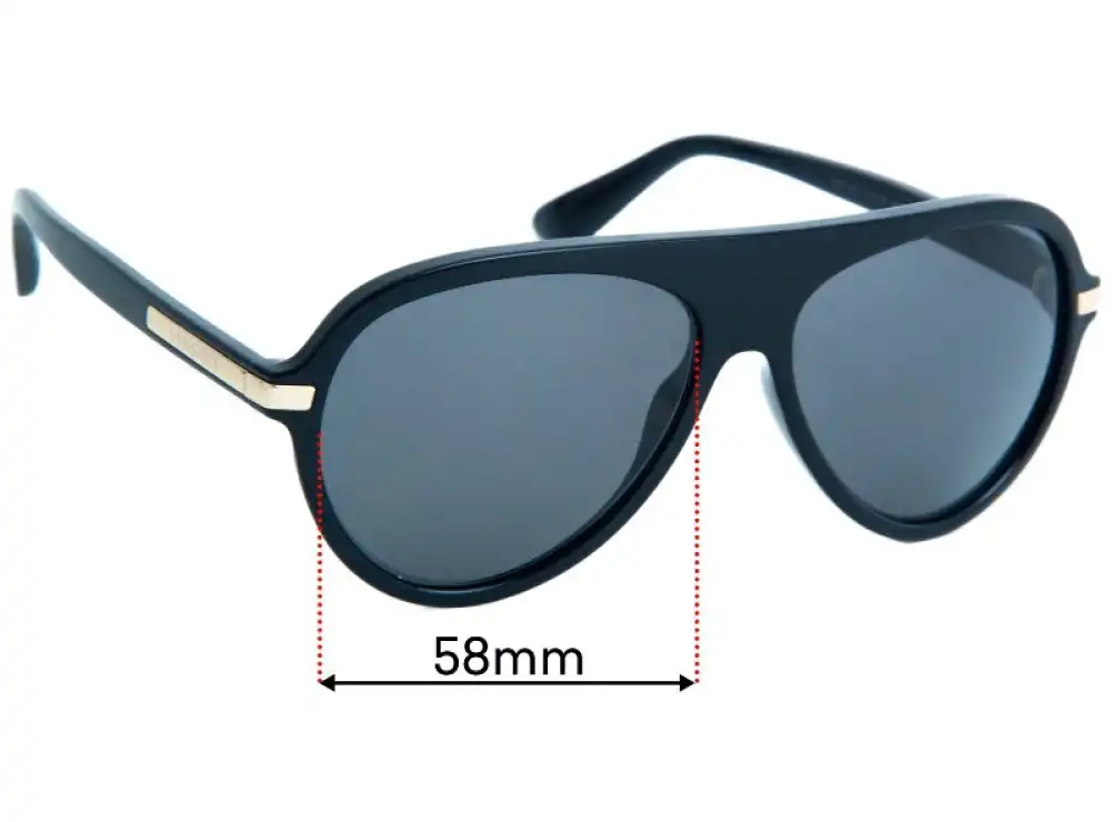 Sunglass Fix Ersatzgläser für Versace MOD 4321 - 58mm Wide Sunglass Fix Ersatzgläser für Versace MOD 4321 - 58mm Wide