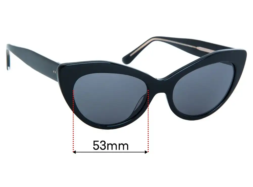 Sunglass Fix Ersatzgläser für Bailey Nelson Isabelle - 53mm Wide Sunglass Fix Ersatzgläser für Bailey Nelson Isabelle - 53mm Wide
