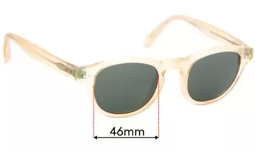 Sunglass Fix Ersatzgläser für Bailey Nelson Yeats - 46mm Wide Sunglass Fix Ersatzgläser für Bailey Nelson Yeats - 46mm Wide