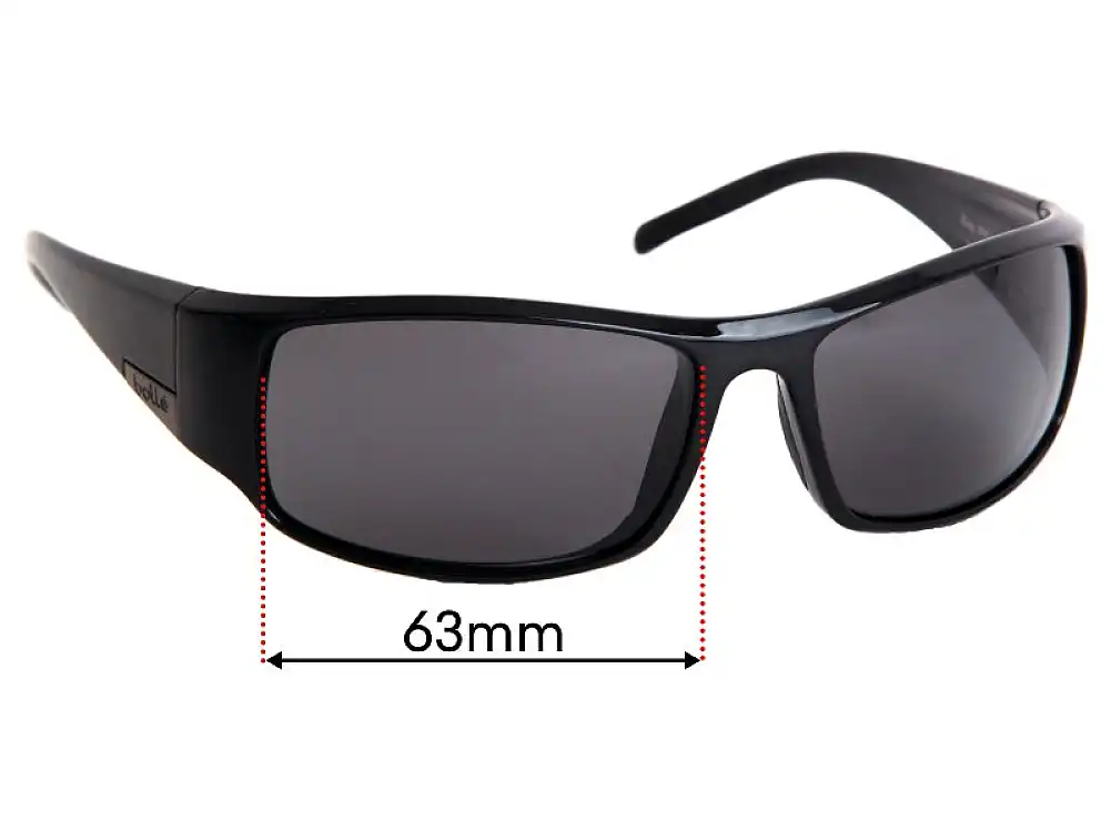 Sunglass Fix Ersatzgläser für Bolle King - 63mm Wide Sunglass Fix Ersatzgläser für Bolle King - 63mm Wide