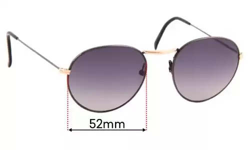 Sunglass Fix Ersatzgläser für Carrera 5473 - 52mm Wide Sunglass Fix Ersatzgläser für Carrera 5473 - 52mm Wide