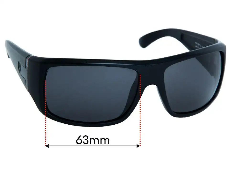 Sunglass Fix Ersatzgläser für Dragon Vantage LL 026 - 63mm Wide Sunglass Fix Ersatzgläser für Dragon Vantage LL 026 - 63mm Wide