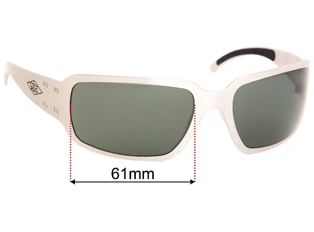 Sunglass Fix Ersatzgläser für Gatorz Fusion - 61mm Wide Sunglass Fix Ersatzgläser für Gatorz Fusion - 61mm Wide