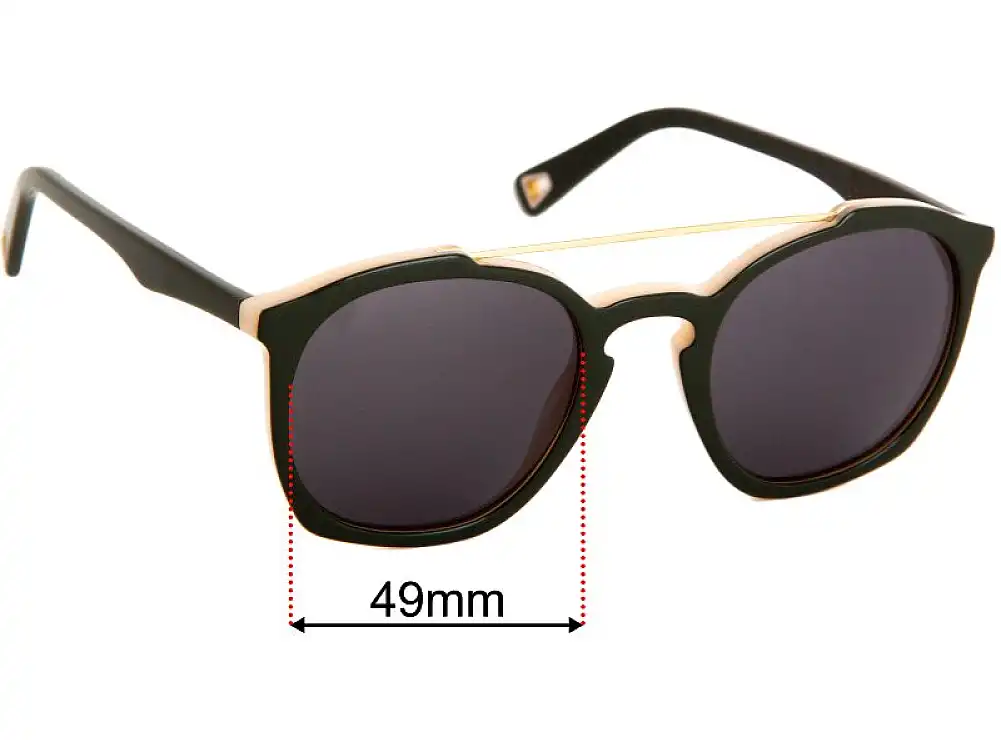 Sunglass Fix Ersatzgläser für Lucy Folk Shady Ships - 51mm Wide Sunglass Fix Ersatzgläser für Lucy Folk Shady Ships - 51mm Wide