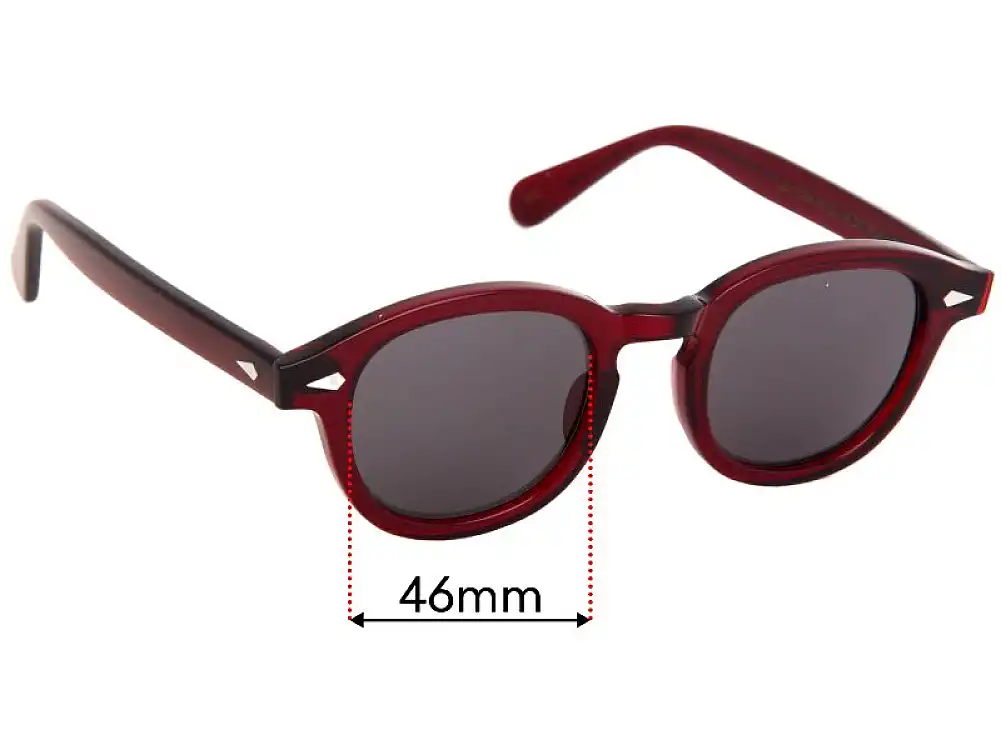 Sunglass Fix Ersatzgläser für Moscot Lemtosh - 46mm Wide Sunglass Fix Ersatzgläser für Moscot Lemtosh - 46mm Wide