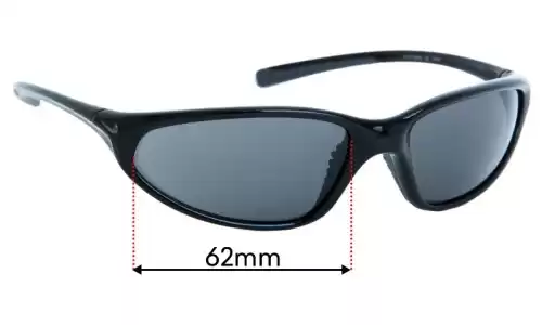 Sunglass Fix Ersatzgläser für Nike EV0052 Skylon - 63mm Wide Sunglass Fix Ersatzgläser für Nike EV0052 Skylon - 63mm Wide