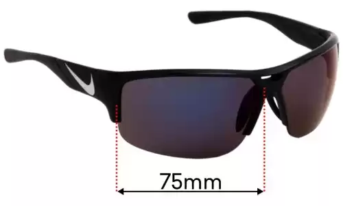 Sunglass Fix Ersatzgläser für Nike EV0873 Golf X2 PRO E - 74mm Wide Sunglass Fix Ersatzgläser für Nike EV0873 Golf X2 PRO E - 74mm Wide