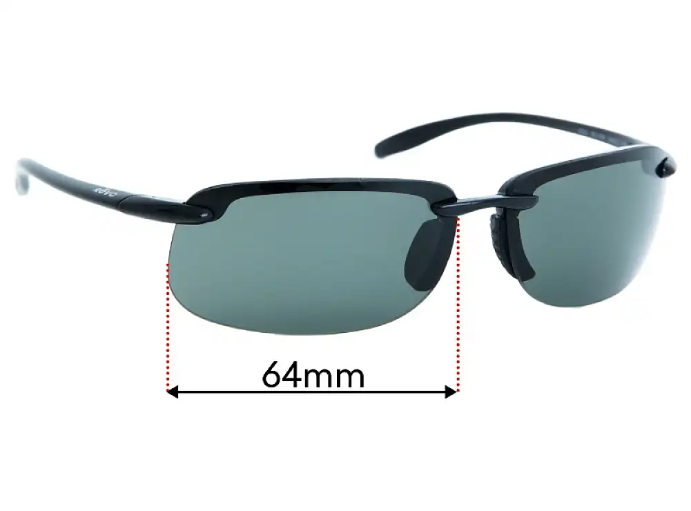 Sunglass Fix Ersatzgläser für Revo 4023 - 64mm Wide Sunglass Fix Ersatzgläser für Revo 4023 - 64mm Wide