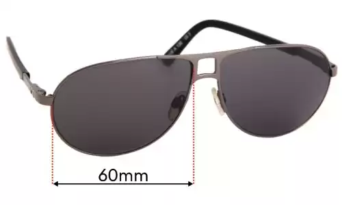 Sunglass Fix Ersatzgläser für Rodenstock R1316 - 60mm Wide Sunglass Fix Ersatzgläser für Rodenstock R1316 - 60mm Wide