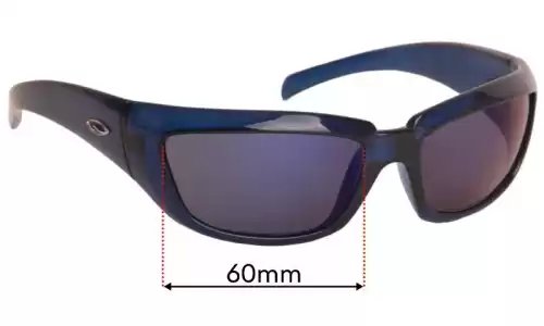 Sunglass Fix Ersatzgläser für Smith Chopper - 60mm Wide Smith Chopper Ersatzlinsen 60mm wide