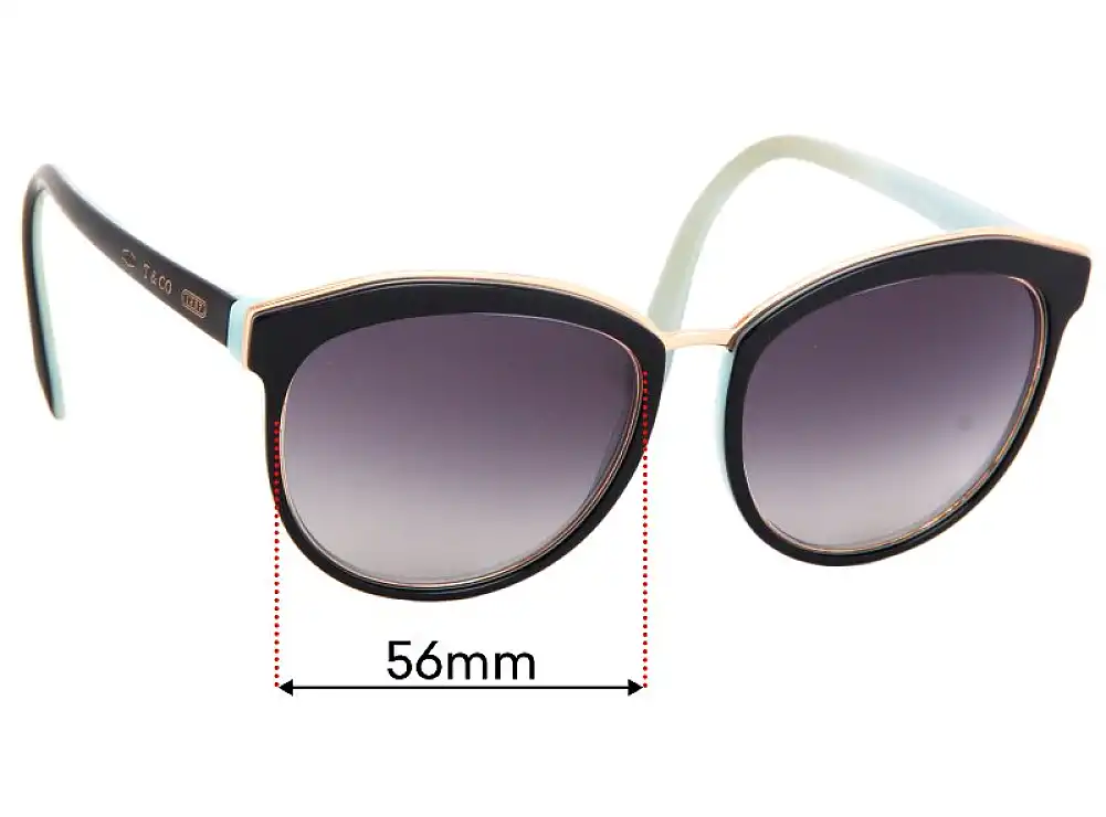 Sunglass Fix Ersatzgläser für Tiffany & Co TF4146 - 56mm Wide Sunglass Fix Ersatzgläser für Tiffany & Co TF4146 - 56mm Wide
