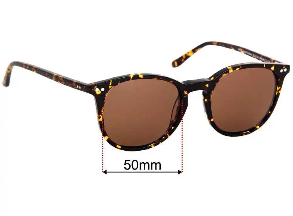 Sunglass Fix Ersatzgläser für Bailey Nelson Wells - 50mm Wide Sunglass Fix Ersatzgläser für Bailey Nelson Wells - 50mm Wide