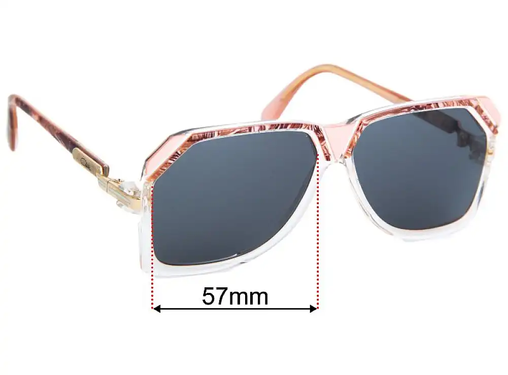 Sunglass Fix Ersatzgläser für Cazal MOD 186 - 57mm Wide Sunglass Fix Ersatzgläser für Cazal MOD 186 - 57mm Wide