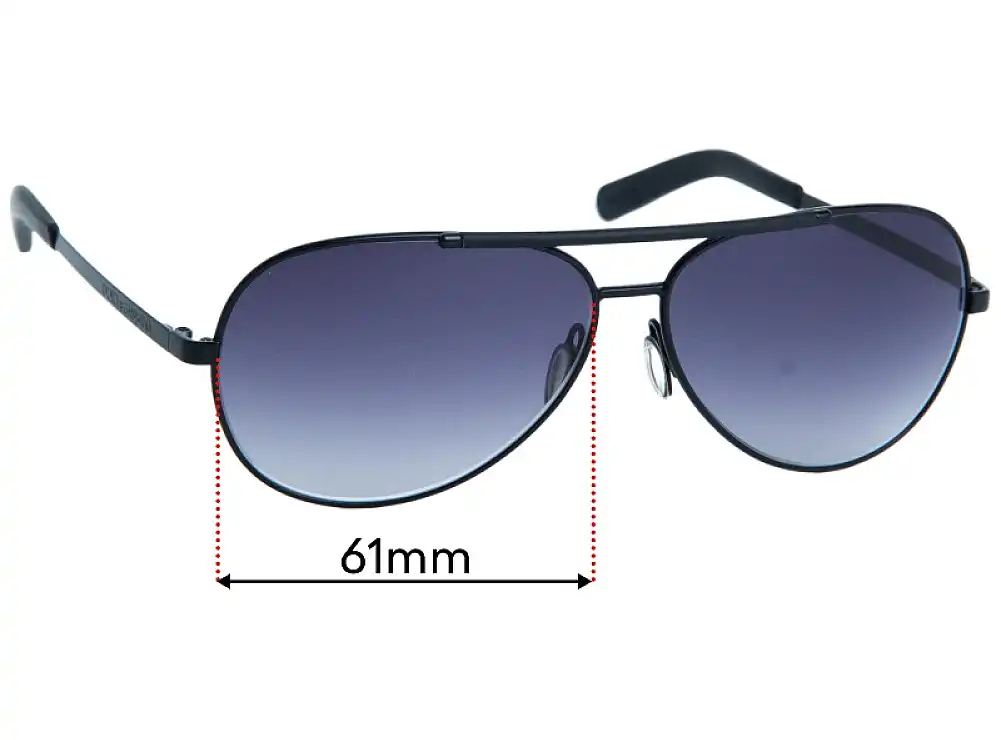 Sunglass Fix Ersatzgläser für Dolce & Gabbana DG2141 - 61mm Wide Sunglass Fix Ersatzgläser für Dolce & Gabbana DG2141 - 61mm Wide