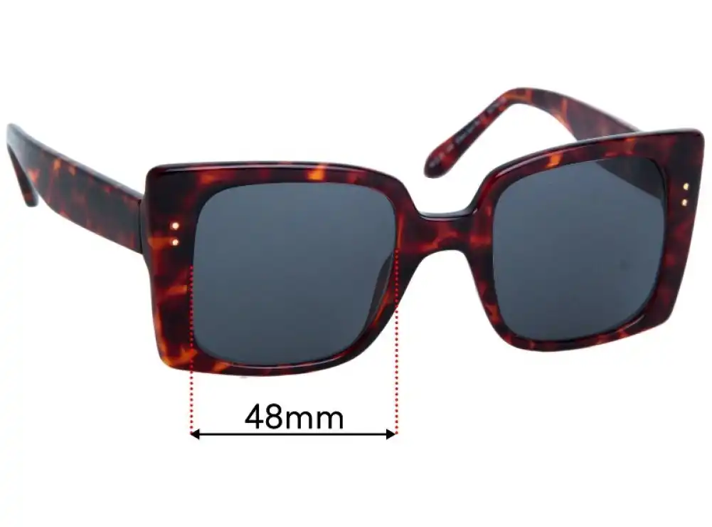 Sunglass Fix Ersatzgläser für Ellery Sun Rx 11 - 48mm Wide Sunglass Fix Ersatzgläser für Ellery Sun Rx 11 - 48mm Wide