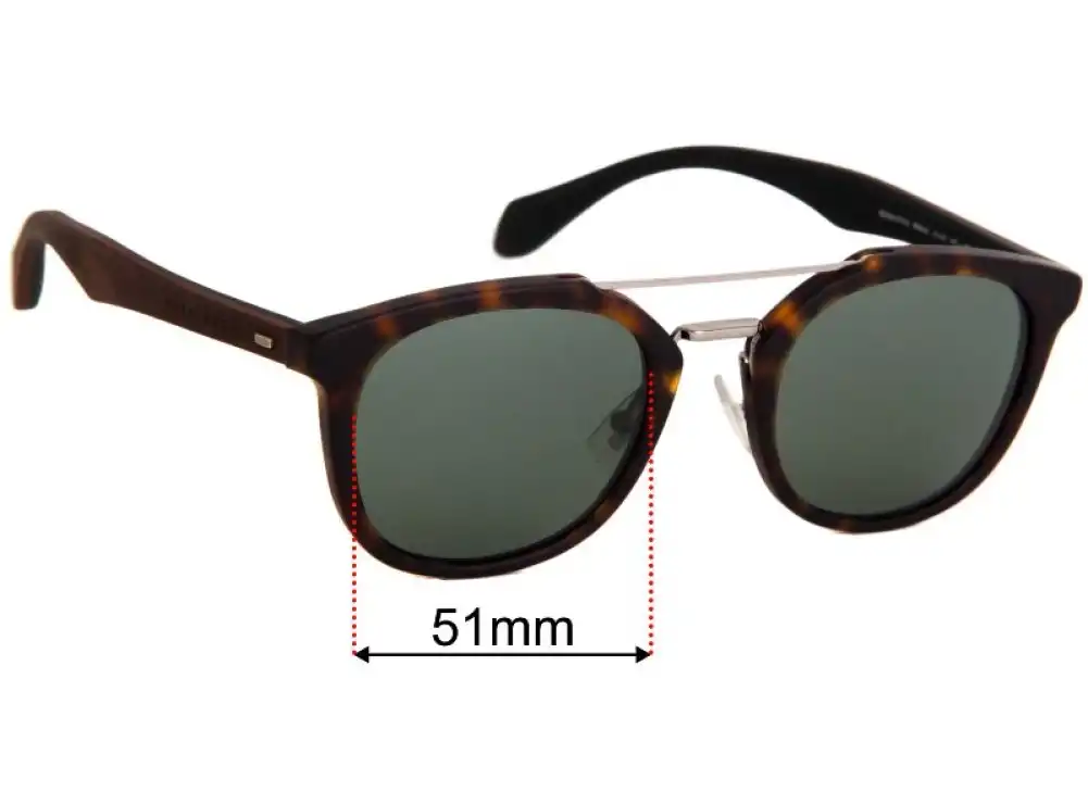 Sunglass Fix Ersatzgläser für Hugo Boss 0777/S - 51mm Wide Sunglass Fix Ersatzgläser für Hugo Boss 0777/S - 51mm Wide