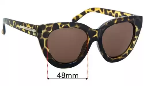 Sunglass Fix Replacement Lenses for Karen Walker Sky - 50mm Wide Sunglass Fix Replacement Lenses for Karen Walker Sky - 50mm Wide