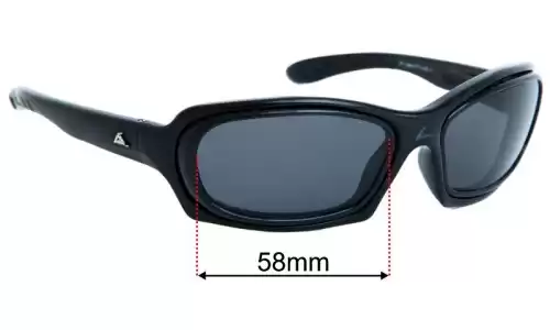 Sunglass Fix Ersatzgläser für Leader Elite - 58mm Wide Sunglass Fix Ersatzgläser für Leader Elite - 58mm Wide