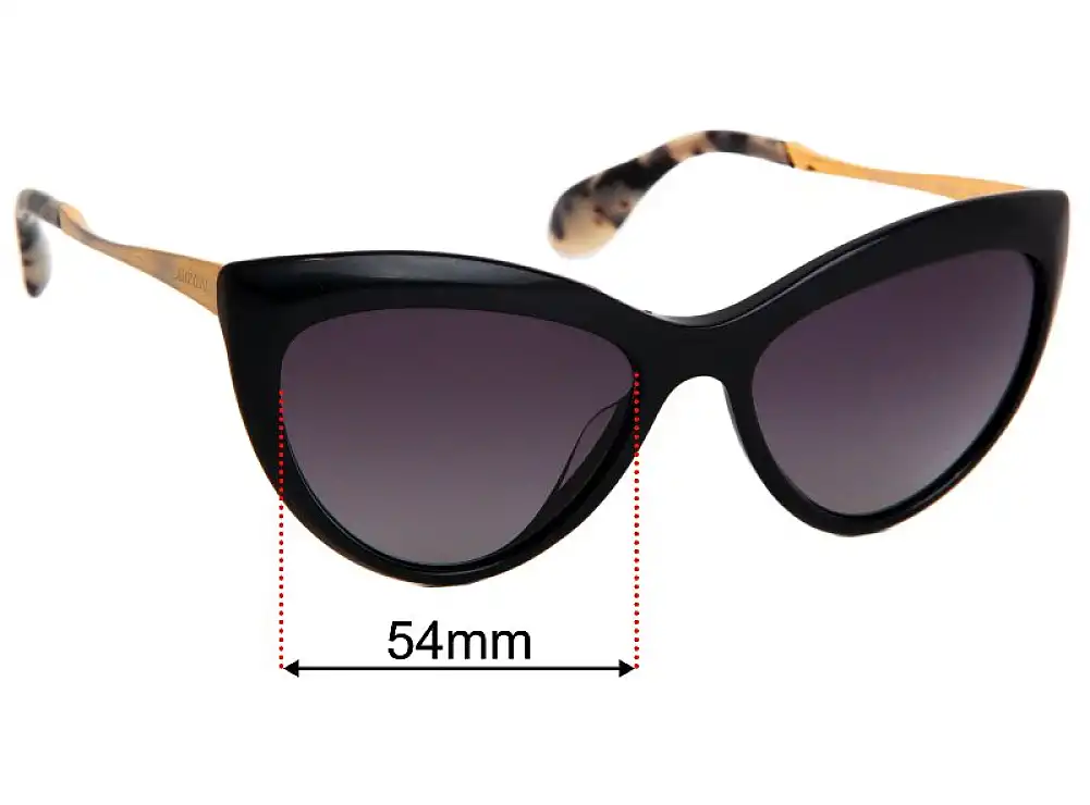 Sunglass Fix Ersatzgläser für Miu Miu SMU08O - 54mm Wide Sunglass Fix Ersatzgläser für Miu Miu SMU08O - 54mm Wide