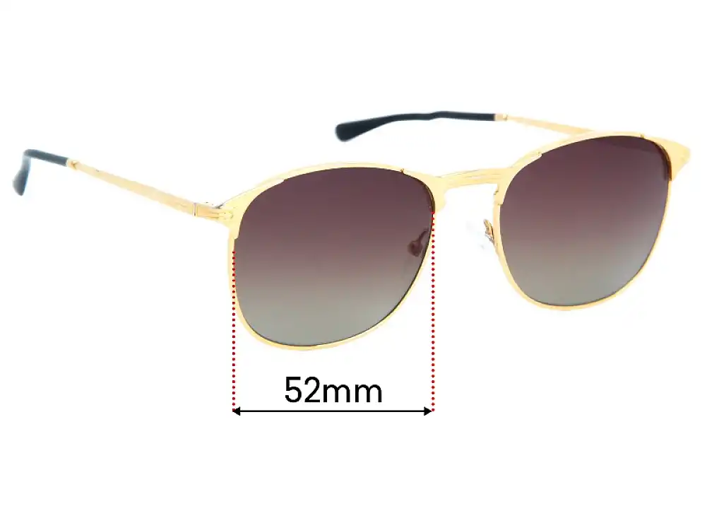 Sunglass Fix Ersatzgläser für Persol Bahia - 52mm Wide Sunglass Fix Ersatzgläser für Persol Bahia - 52mm Wide