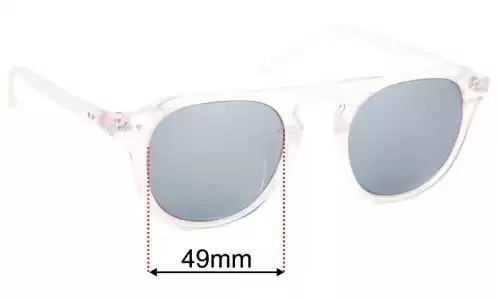 Sunglass Fix Ersatzgläser für Unbranded Z3394 - 49mm Wide Sunglass Fix Ersatzgläser für Unbranded Z3394 - 49mm Wide
