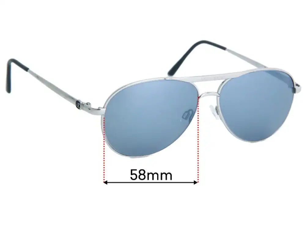 Sunglass Fix Ersatzgläser für Von Zipper Fernstein - 58mm Wide Sunglass Fix Ersatzgläser für Von Zipper Fernstein - 58mm Wide