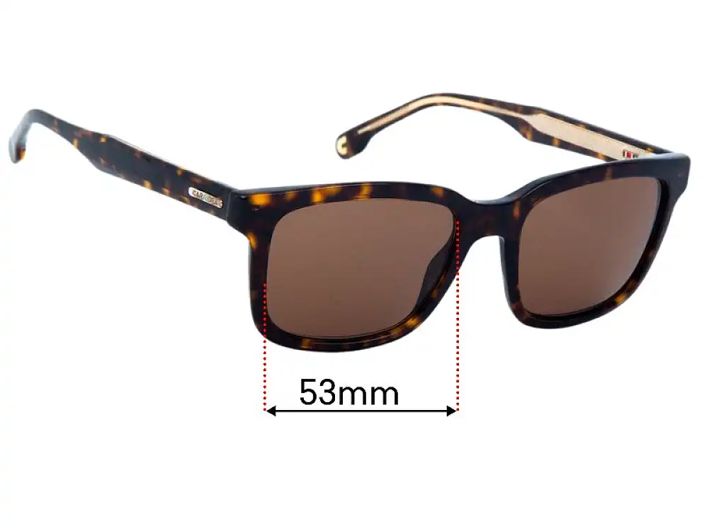 Sunglass Fix Ersatzgläser für Carrera 251/S- 53mm Wide Sunglass Fix Ersatzgläser für Carrera 251/S- 53mm Wide